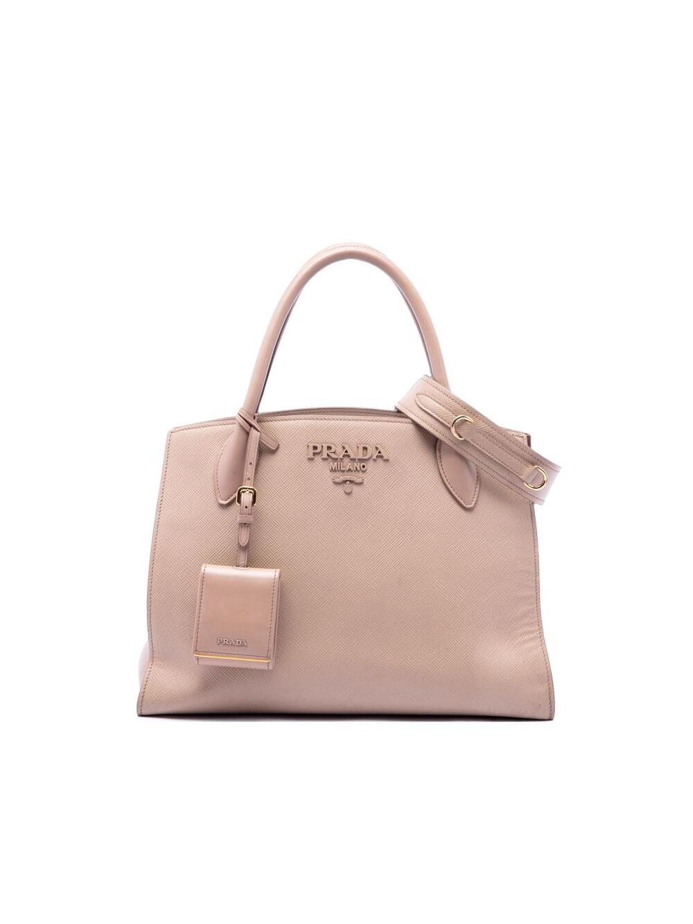 Prada Medium Saffiano Cuir Monochrome #346629P10B